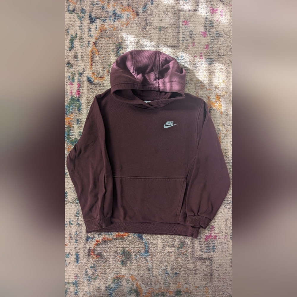 Nike Kid's Maroon Hoodie